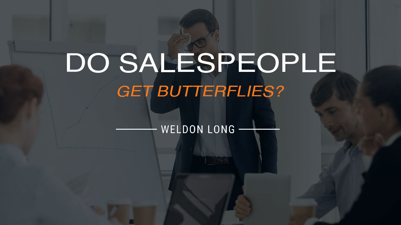 Do Salespeople Get Butterflies?