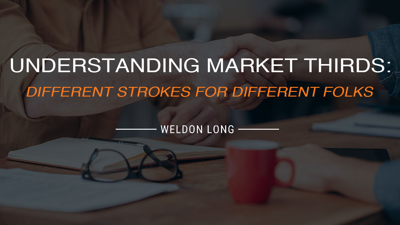 Understanding Market Thirds: Different Strokes for Different Folks