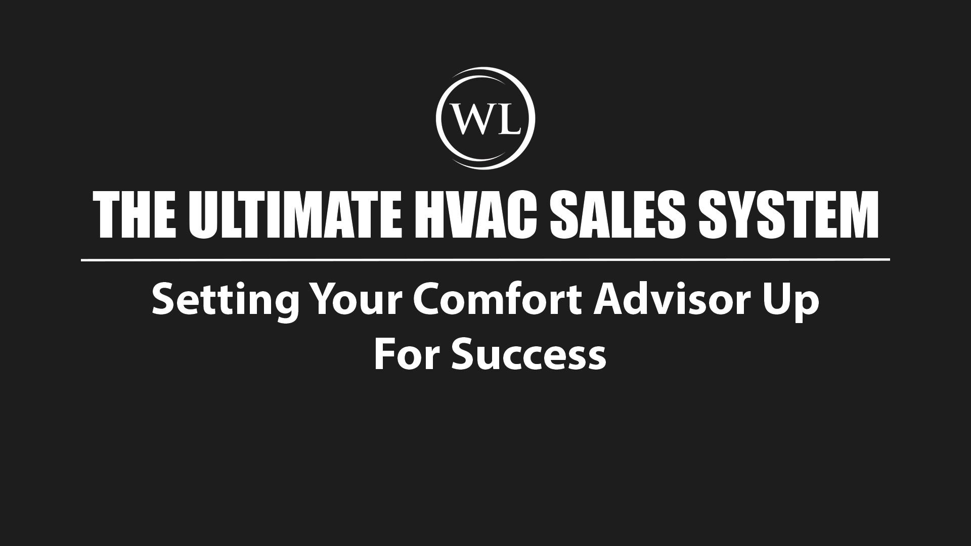 Setting Your Comfort Advisor Up For Success
